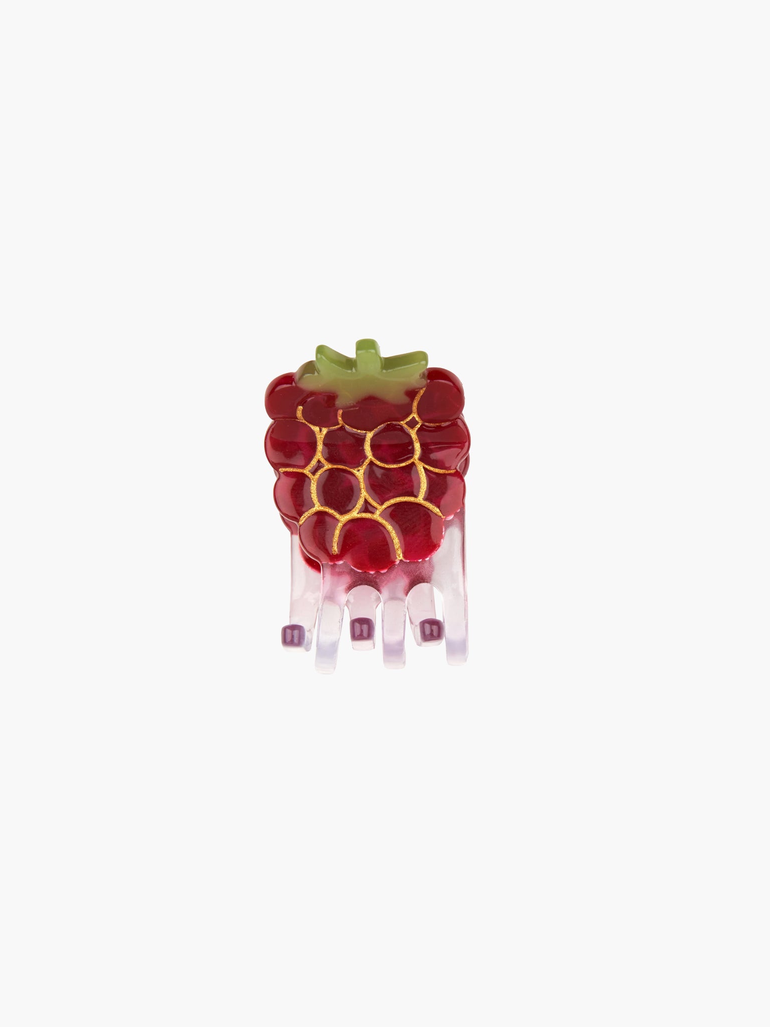 Raspberry Mini Hair Claw