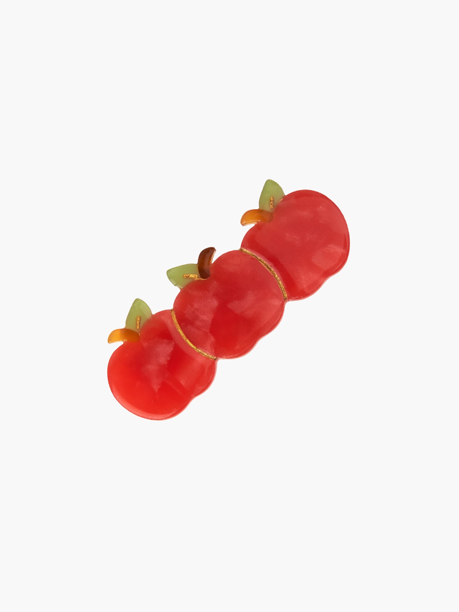 Apple Hair Clip