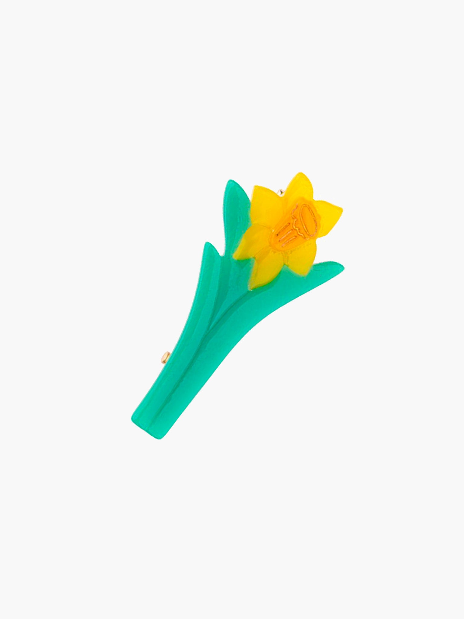 Daffodil Hair Clip