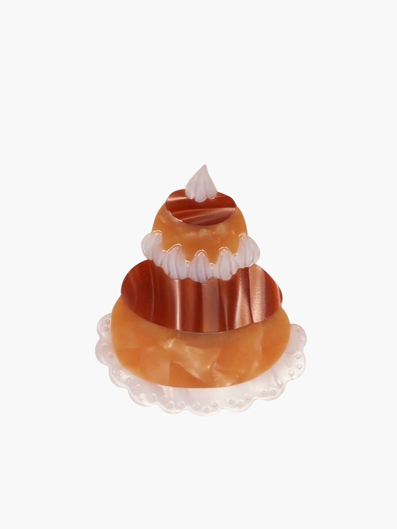 Religieuse Pastry Hair Clip
