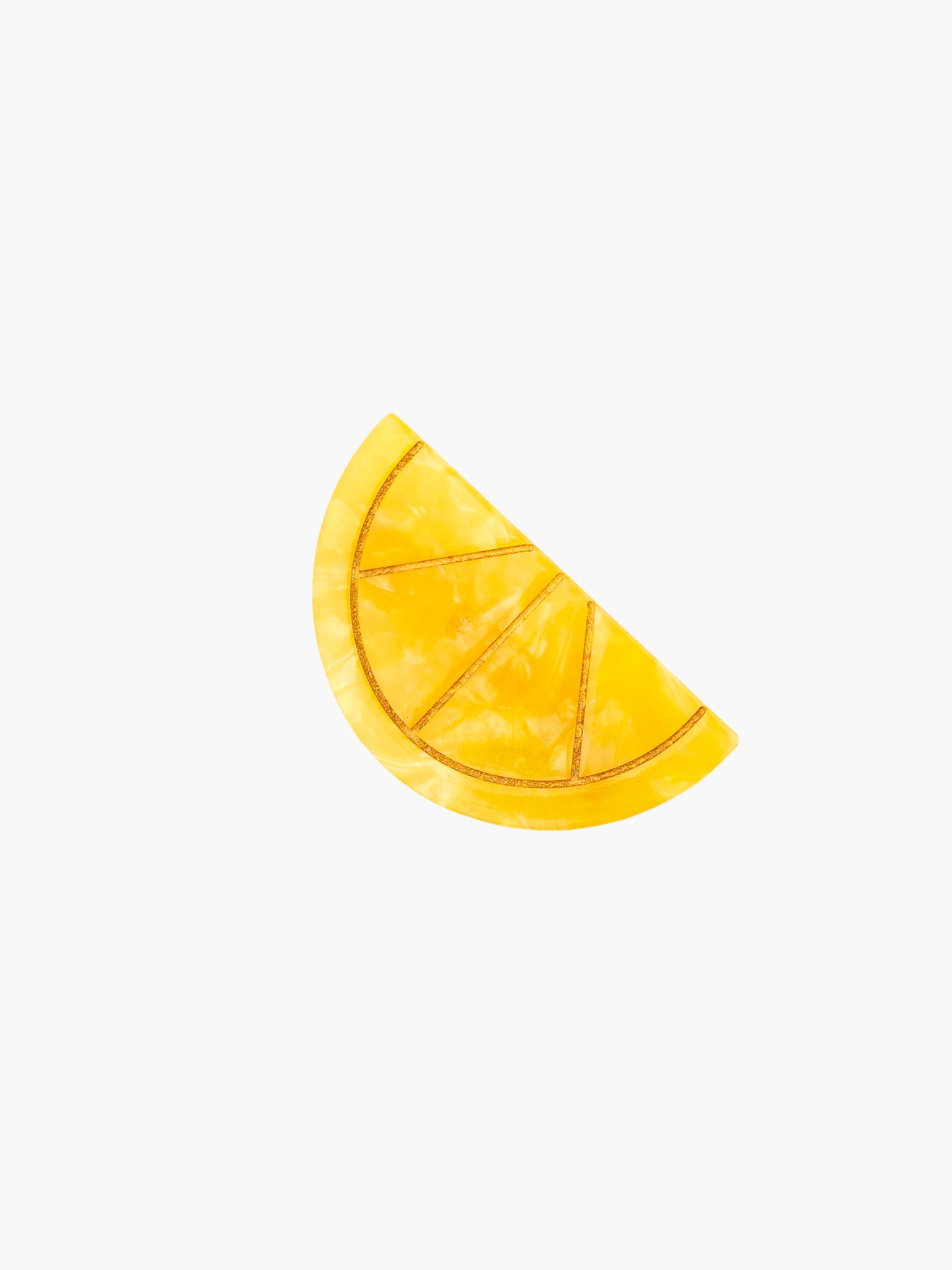 Lemon Hair Clip