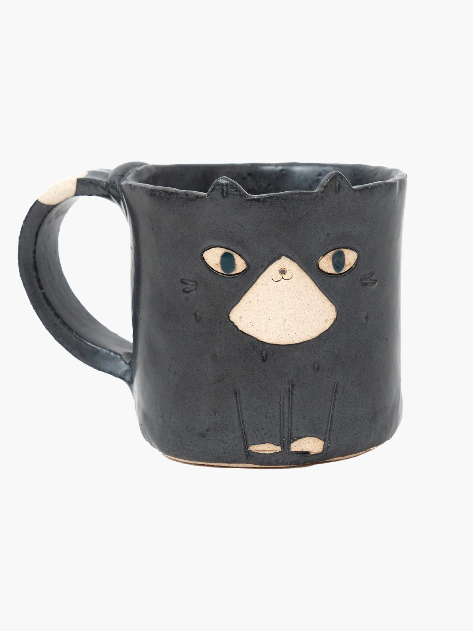Craftsman House Black Cat Mug