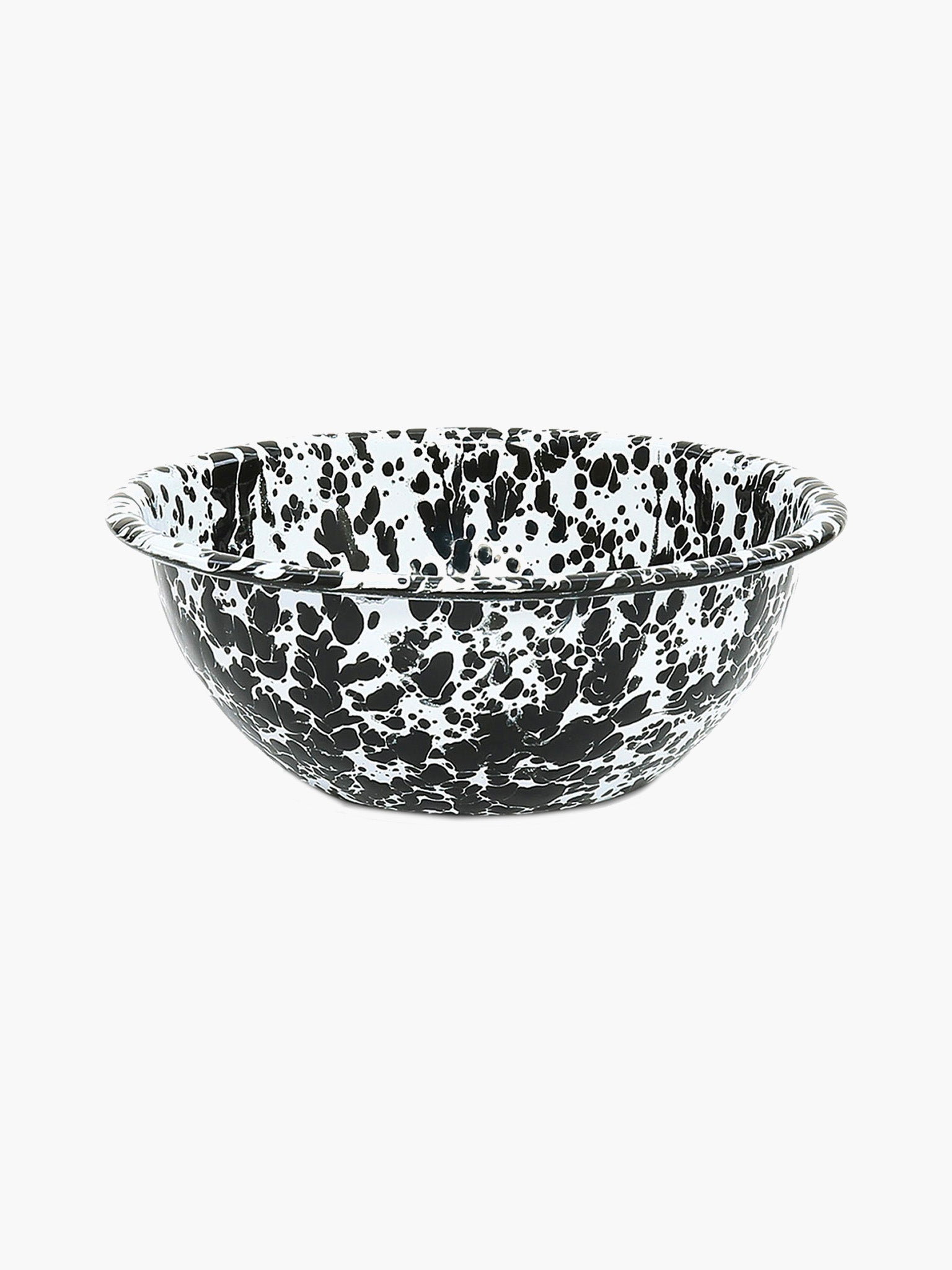 Splatter Cereal Bowl (16cm) - Black
