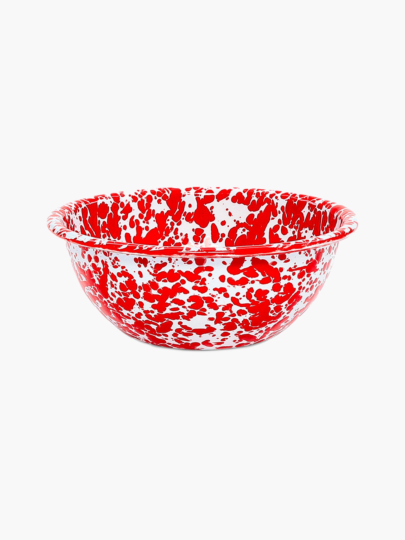 Splatter Cereal Bowl (16cm) - Red