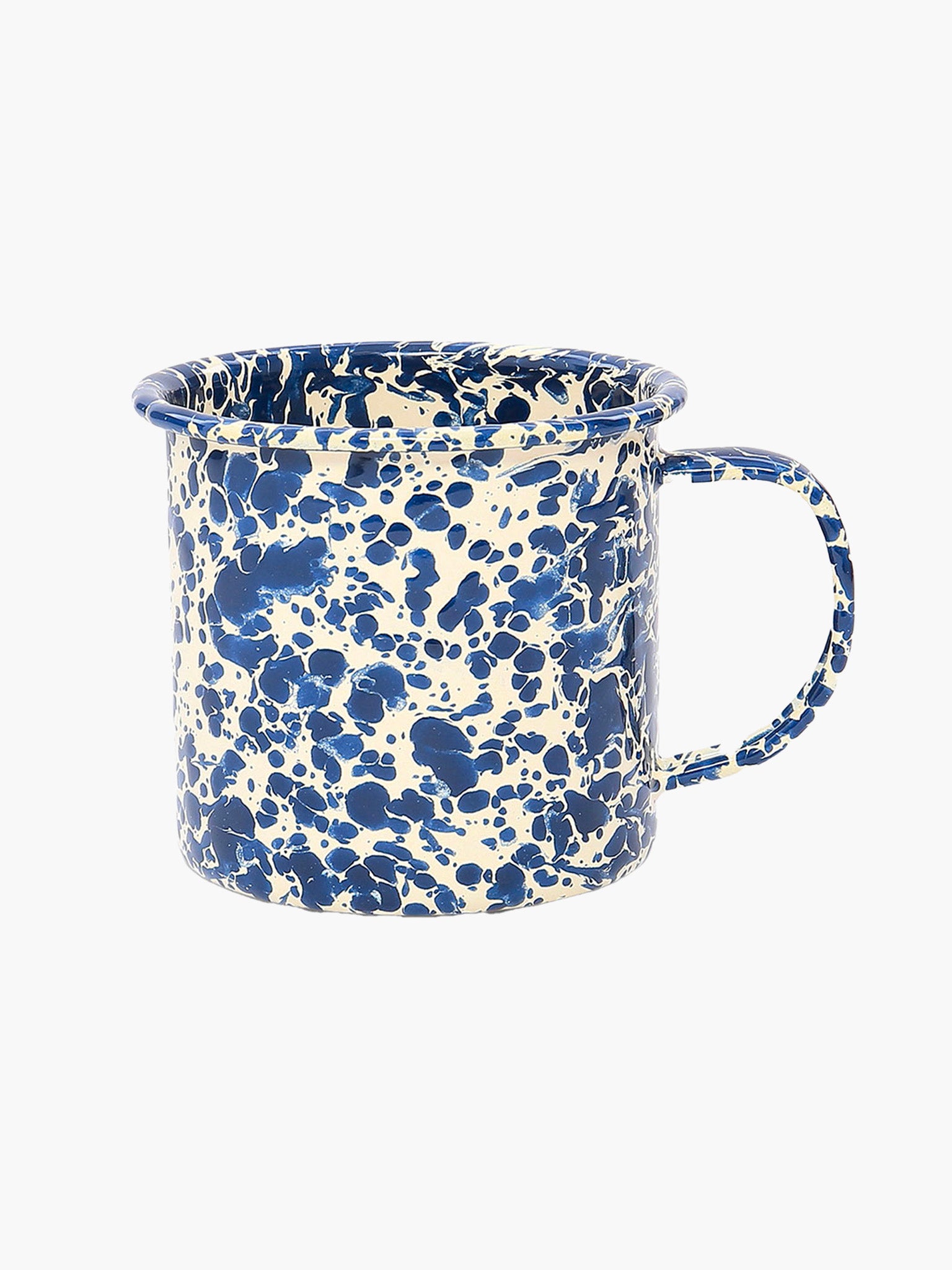 Splatter Mug (350ml) - Navy & Cream