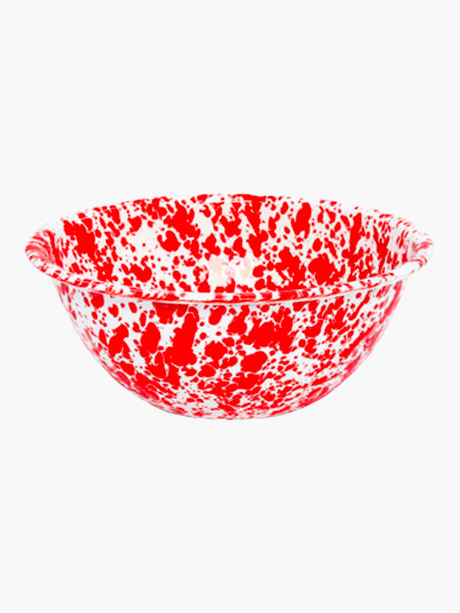 Splatter Serving Bowl (20.5cm) - Red