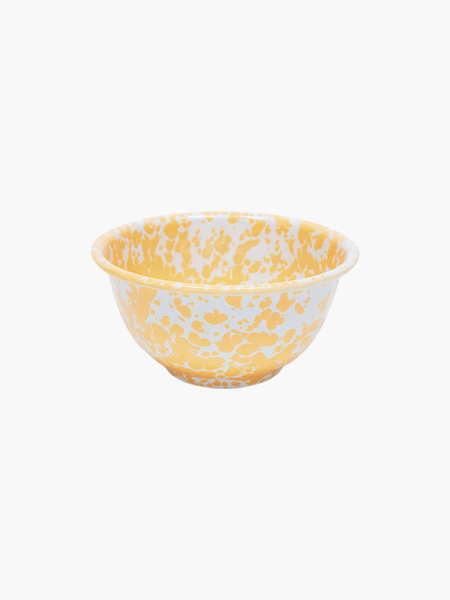 Splatter Small Footed Bowl (13cm) - Yellow