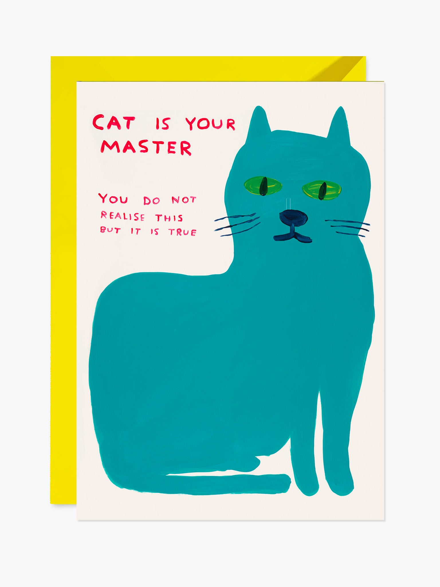 Cat Master Card x David Shrigley