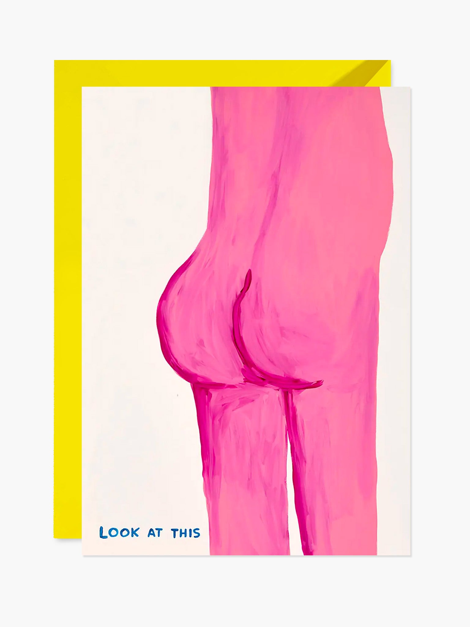 Look At This Bum Card x David Shrigley