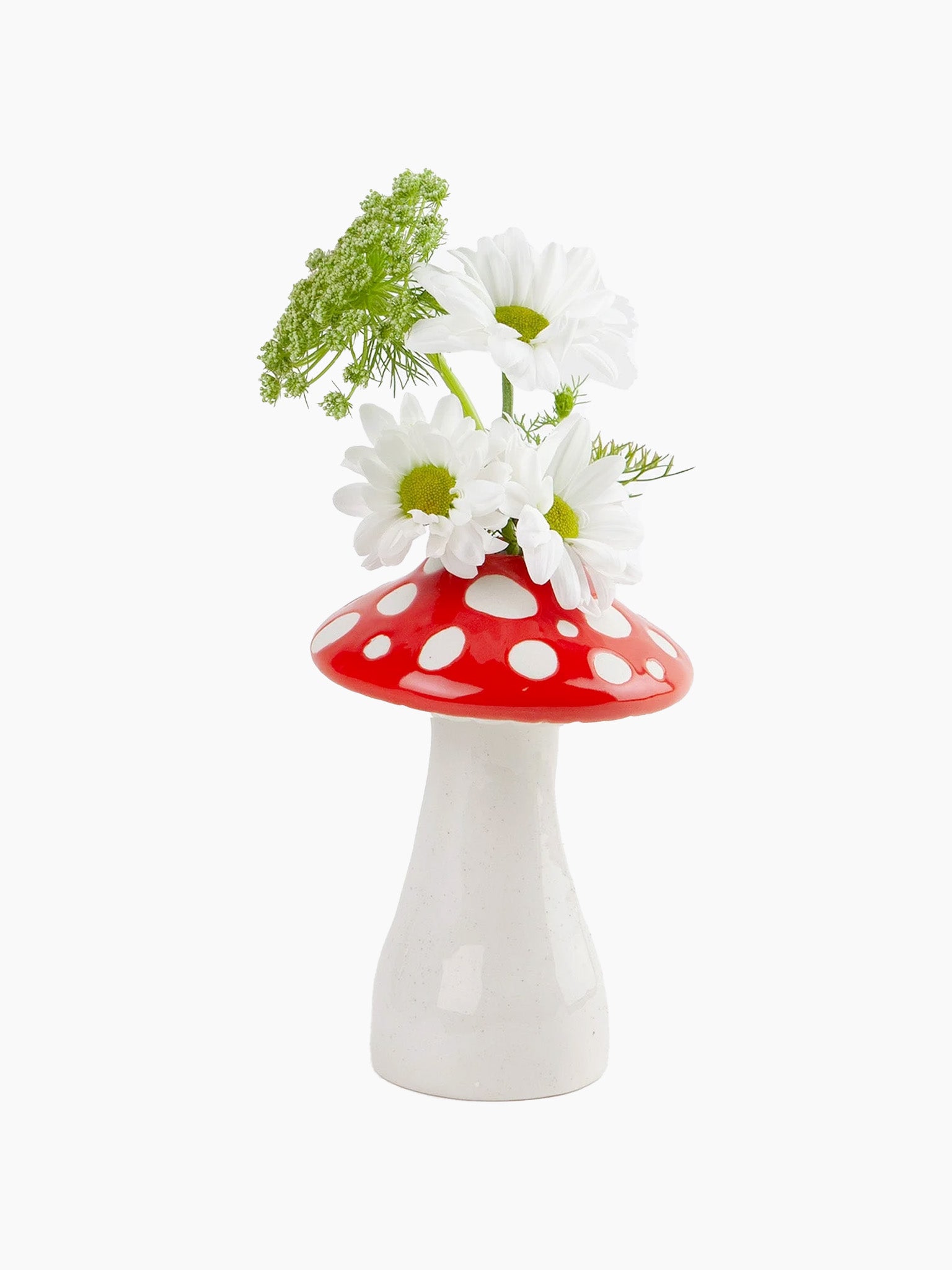 Amanita Mushroom Vase - Small