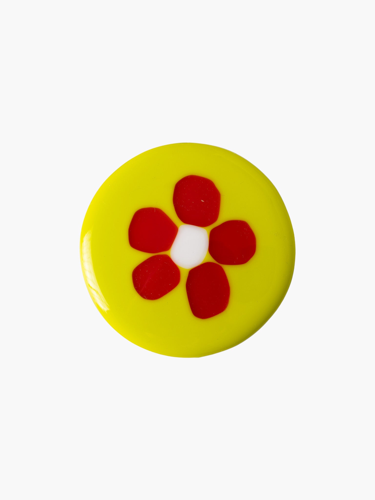 Flower Glass Coaster - Slime