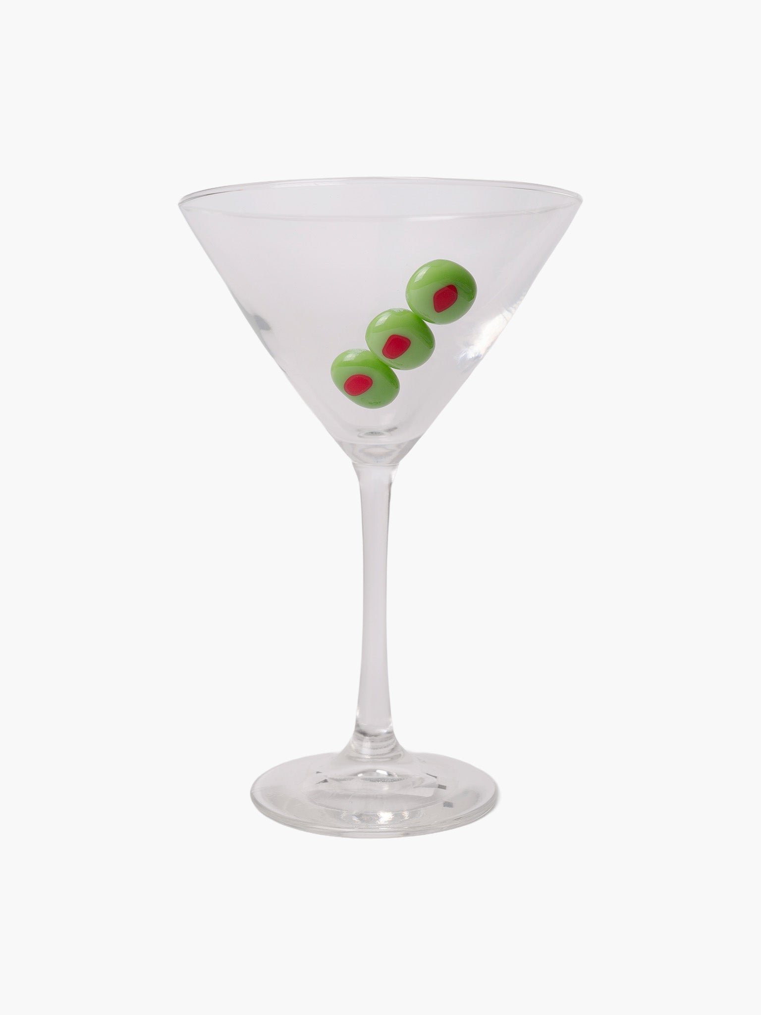 Olive Martini Glass