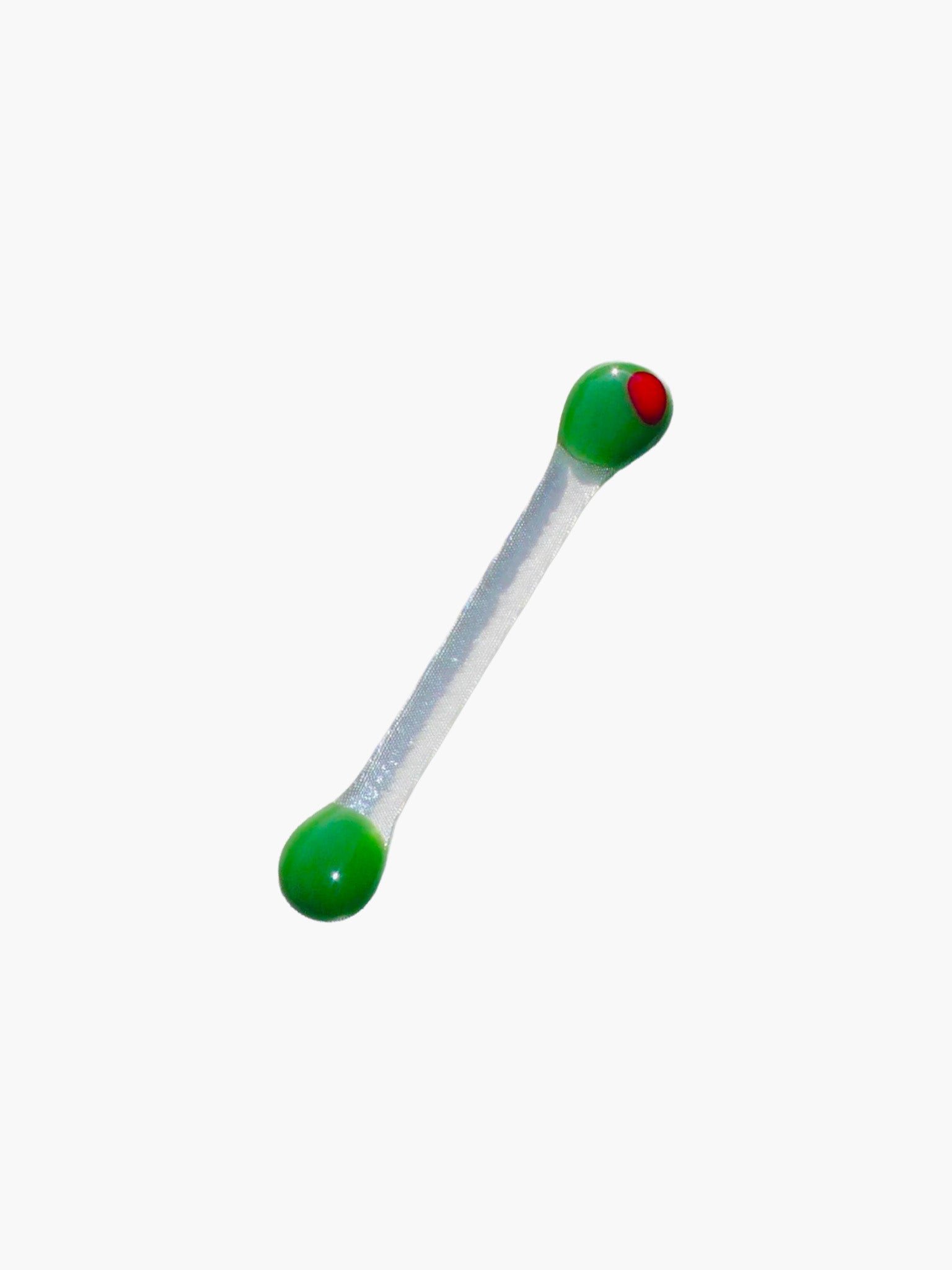 Happy Hour Glass Stirrer - Olive