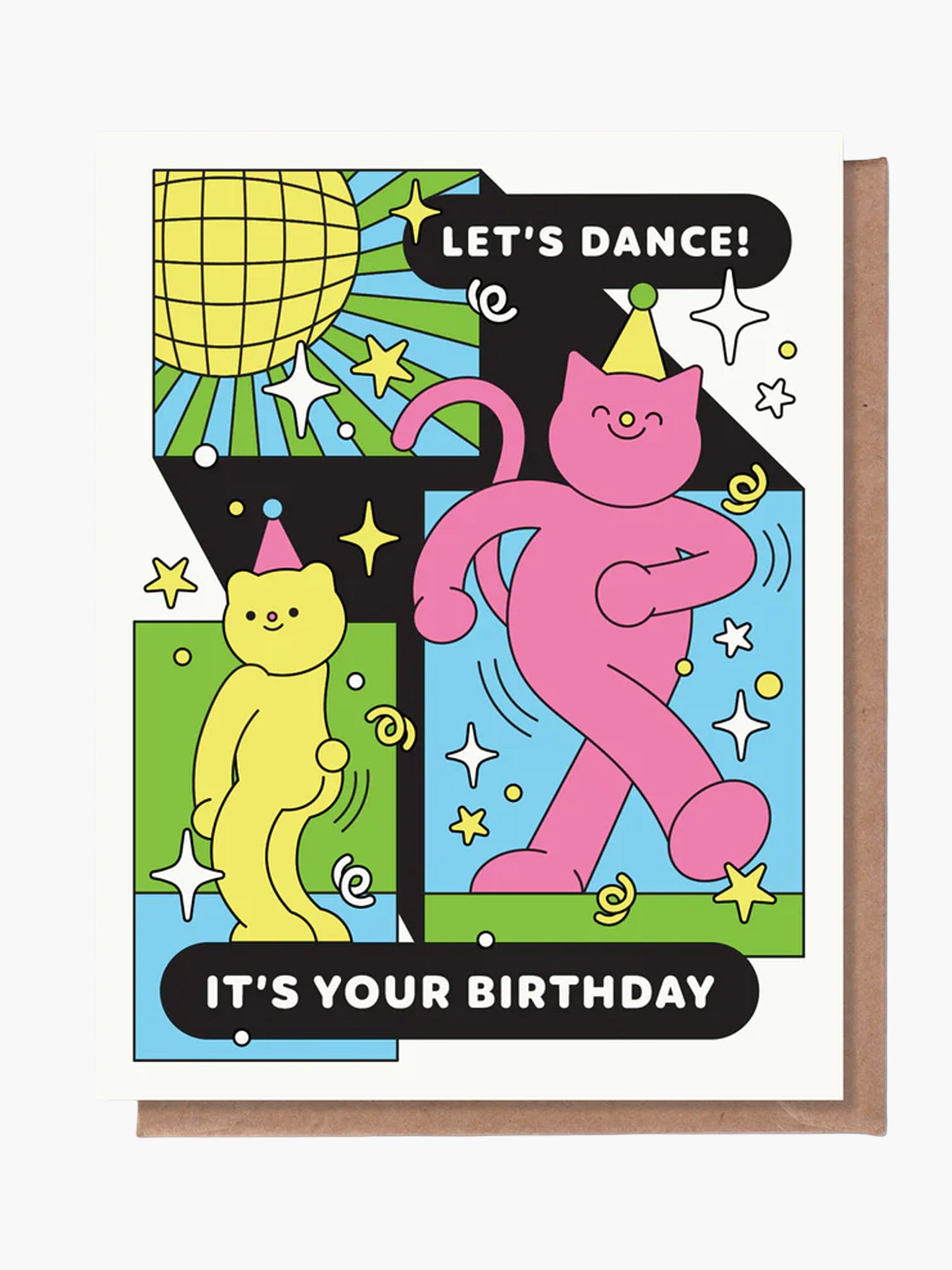 Let's Dance Birthday Card