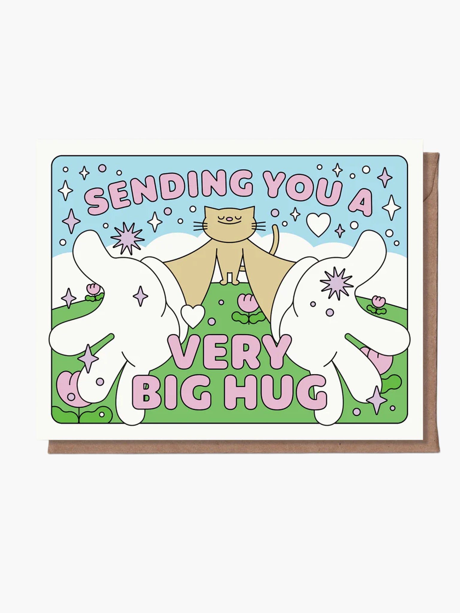 Sending You A Very Big Hug Card
