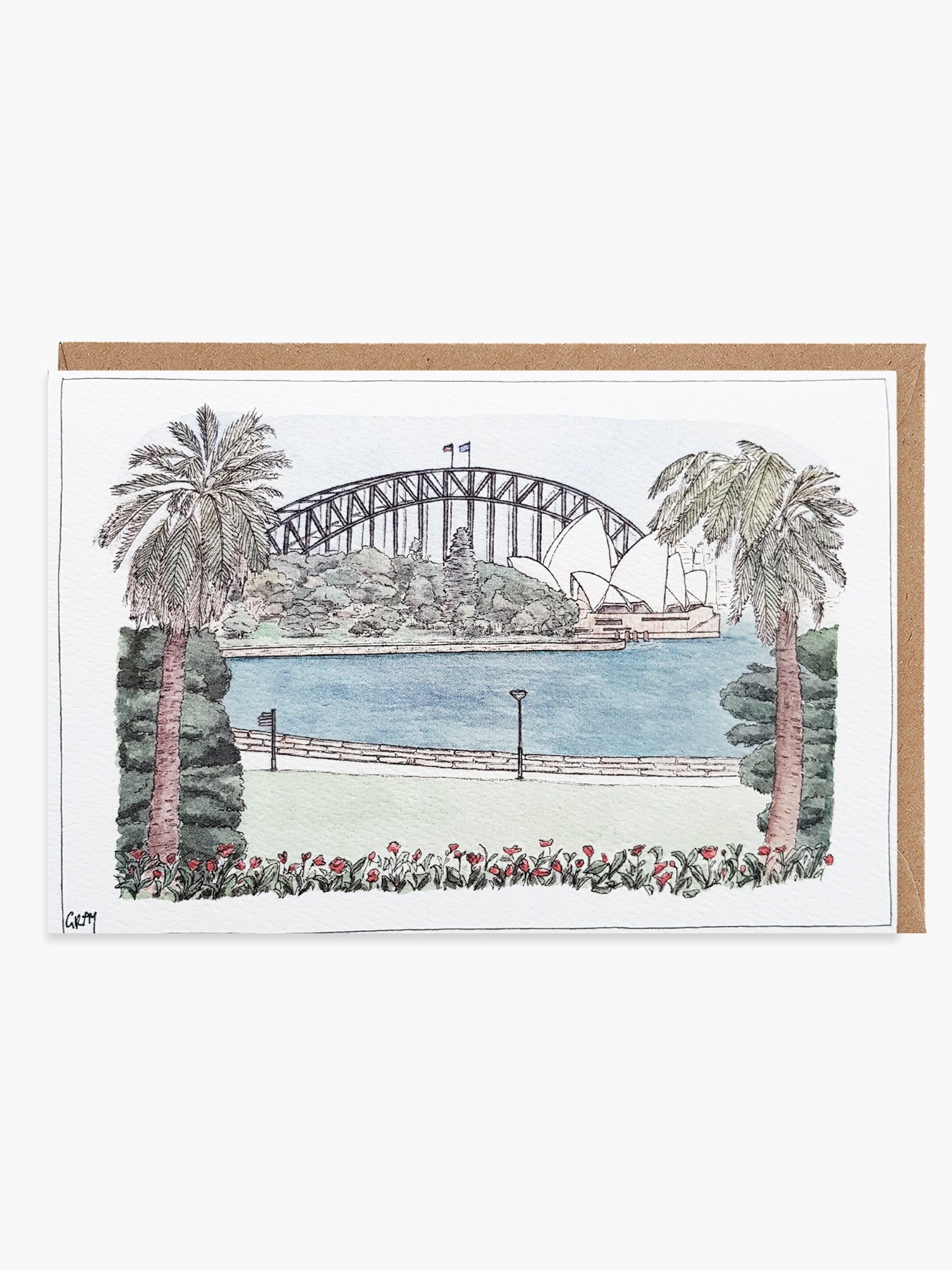 Royal Botanic Gardens & Sydney Harbour Bridge Card