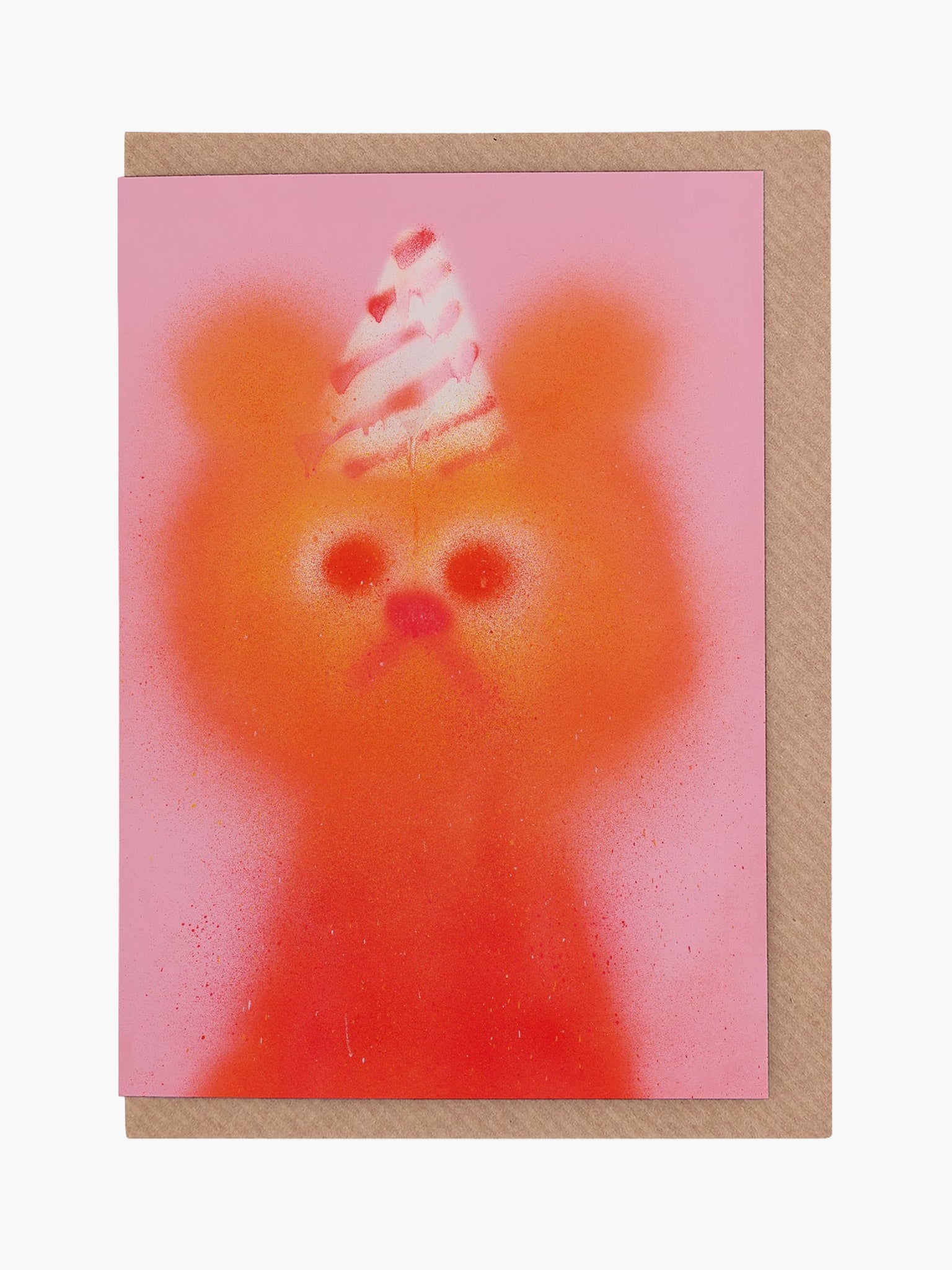 Fizzy Orange Card x Jon Burgerman