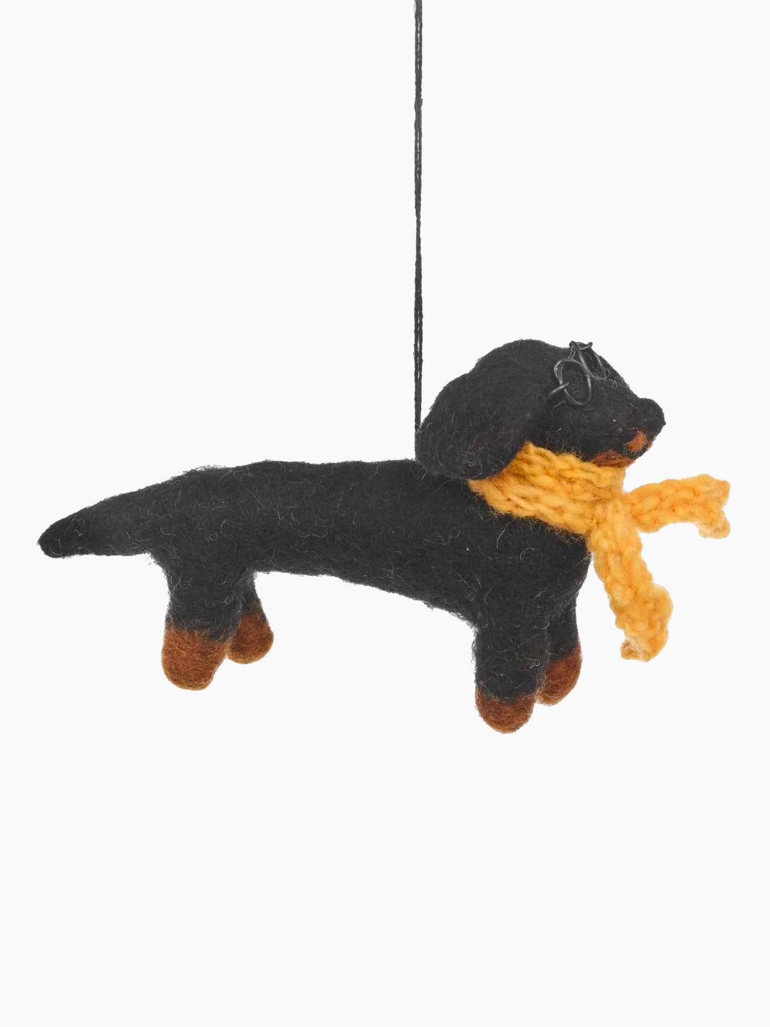 Douglas the Dachshund Dog Ornament