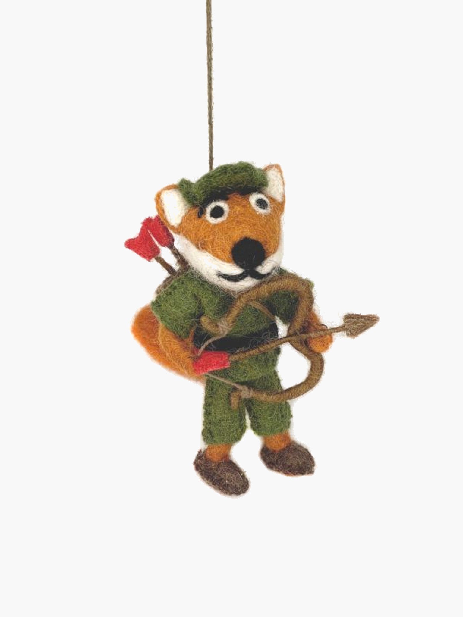 Robin Hood Fox Ornament