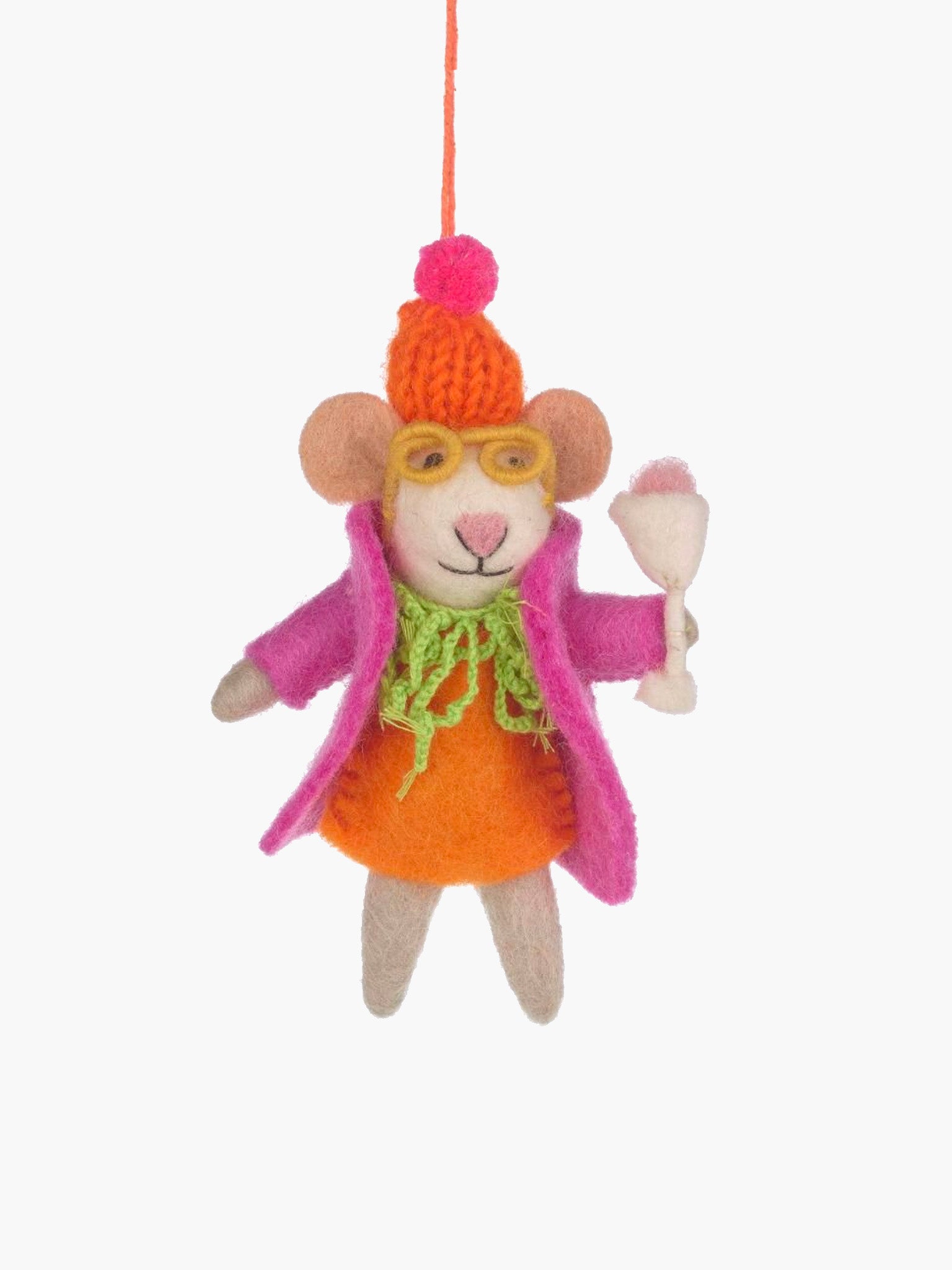 Margie the Merry Mouse Ornament