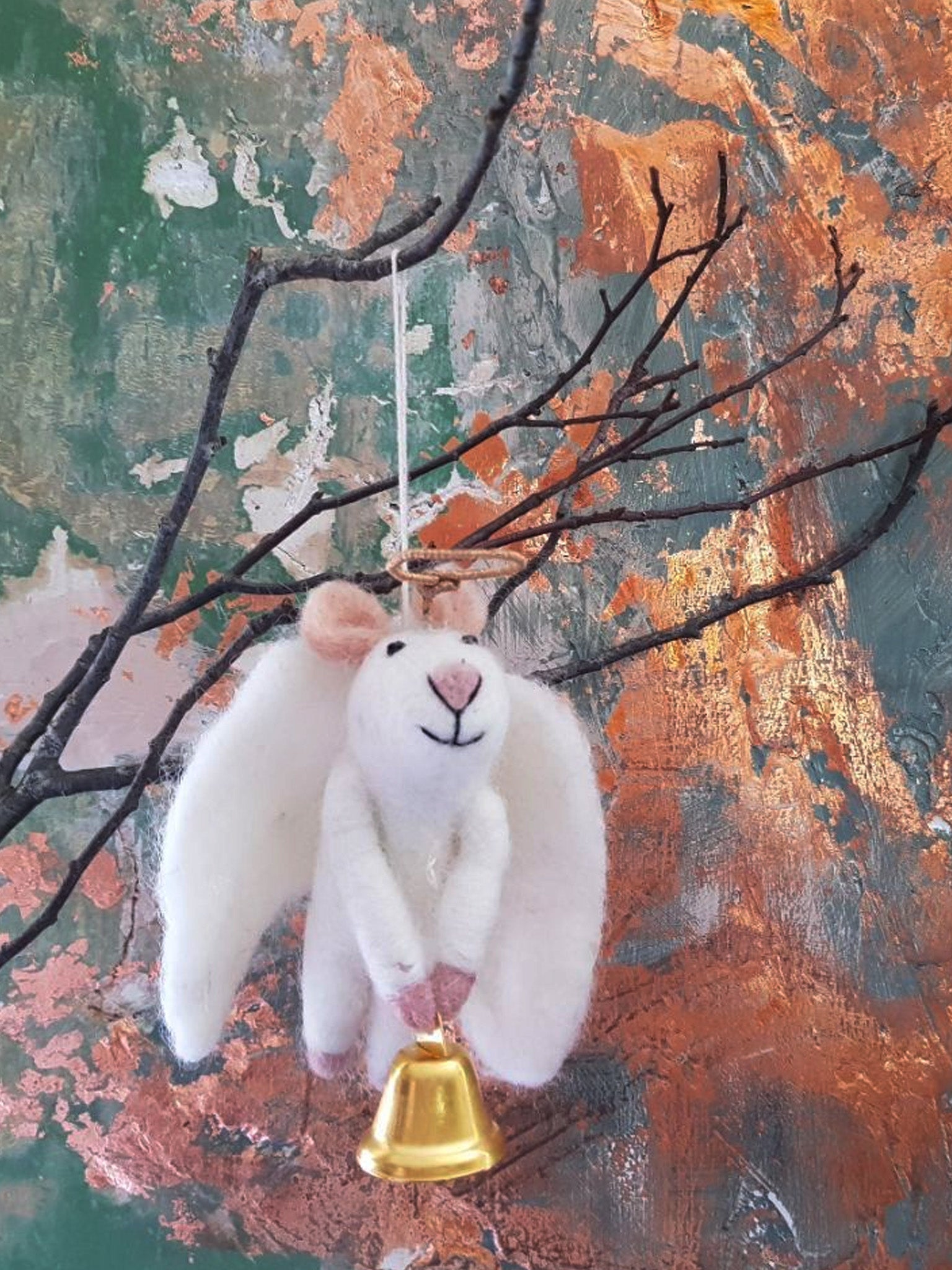 Angelica the Angel Mouse Ornament – Hands