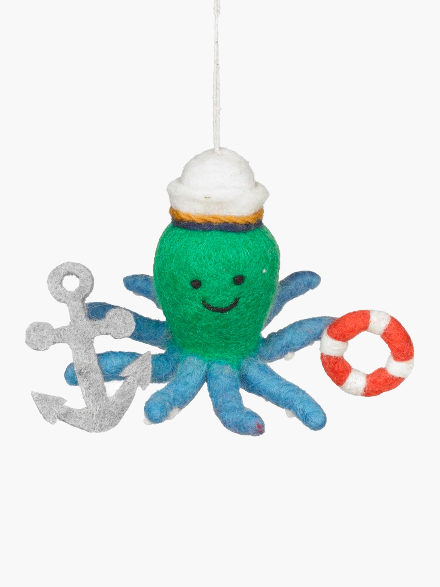 Captain Odin the Octopus Ornament