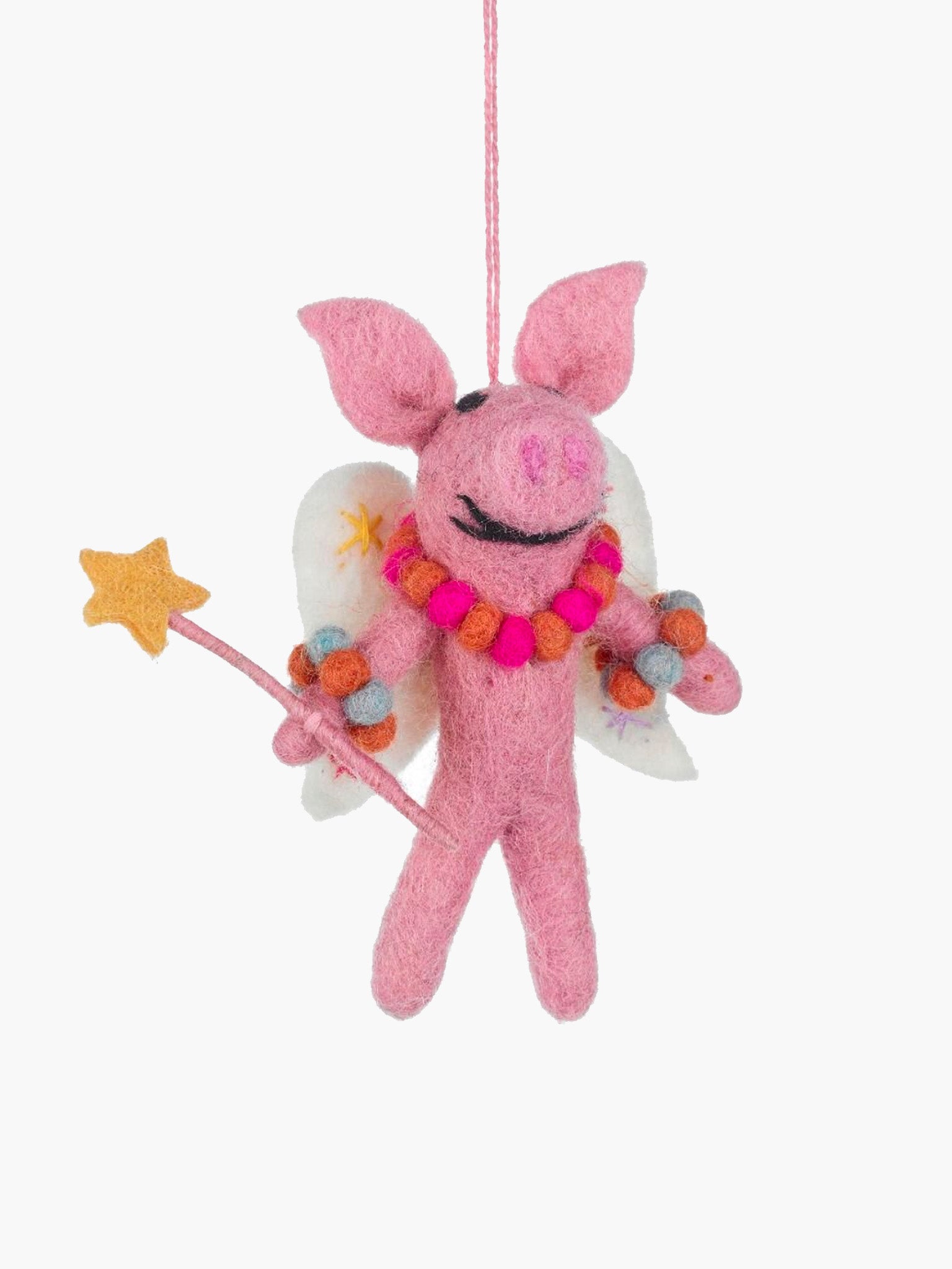 Penelope Porker Fairy Ornament
