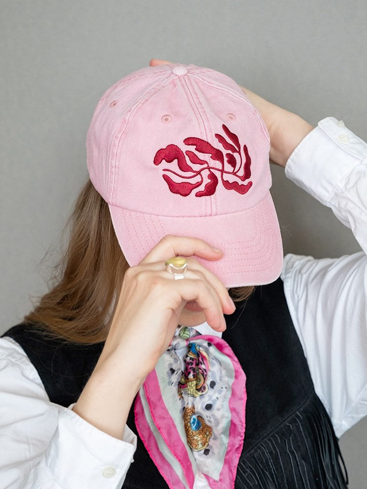 Leaves Cap - Vintage Pink x Linnea Andersson