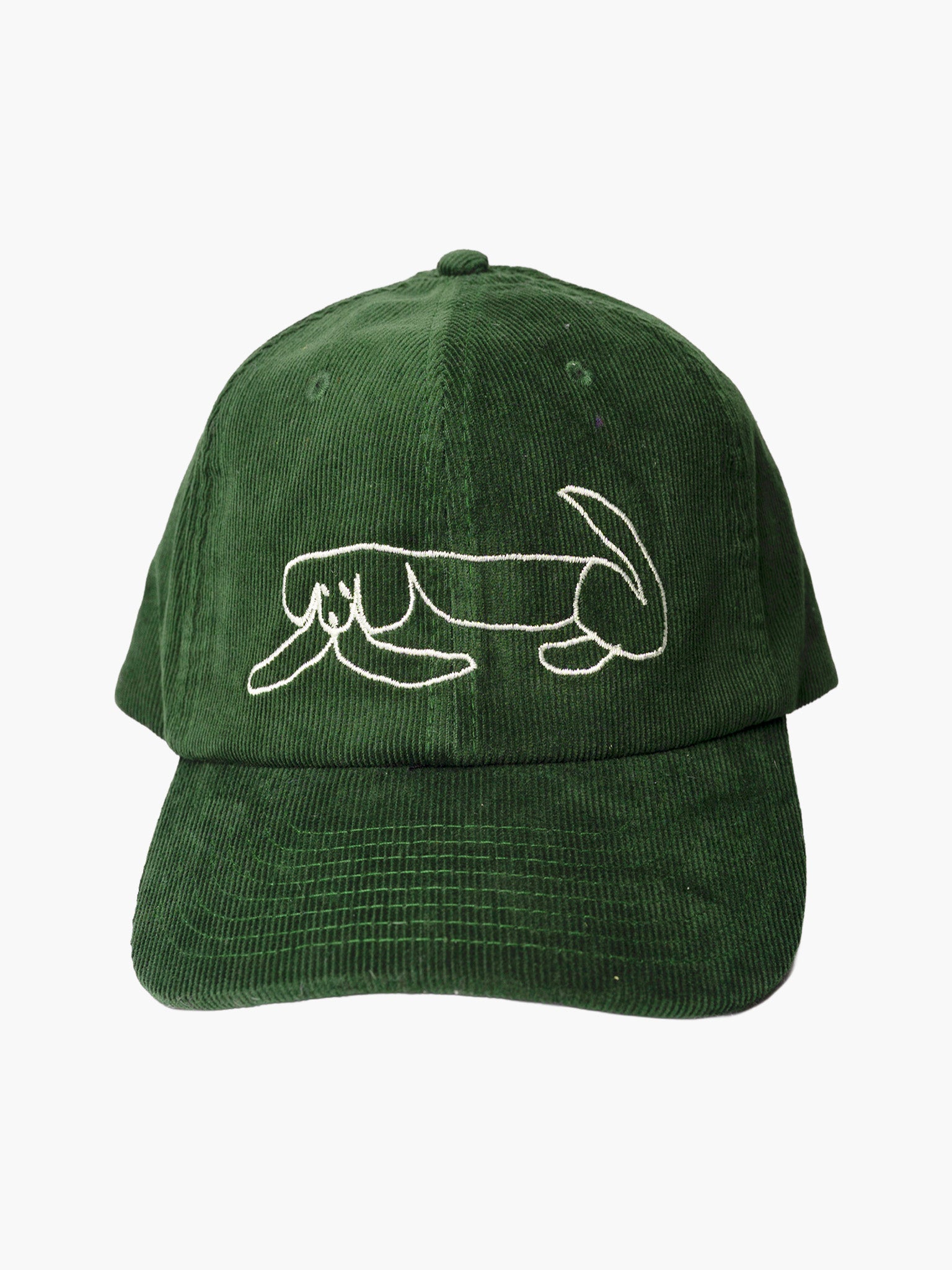 Lovis Corduroy Cap - Dark Green x Freja Erixan