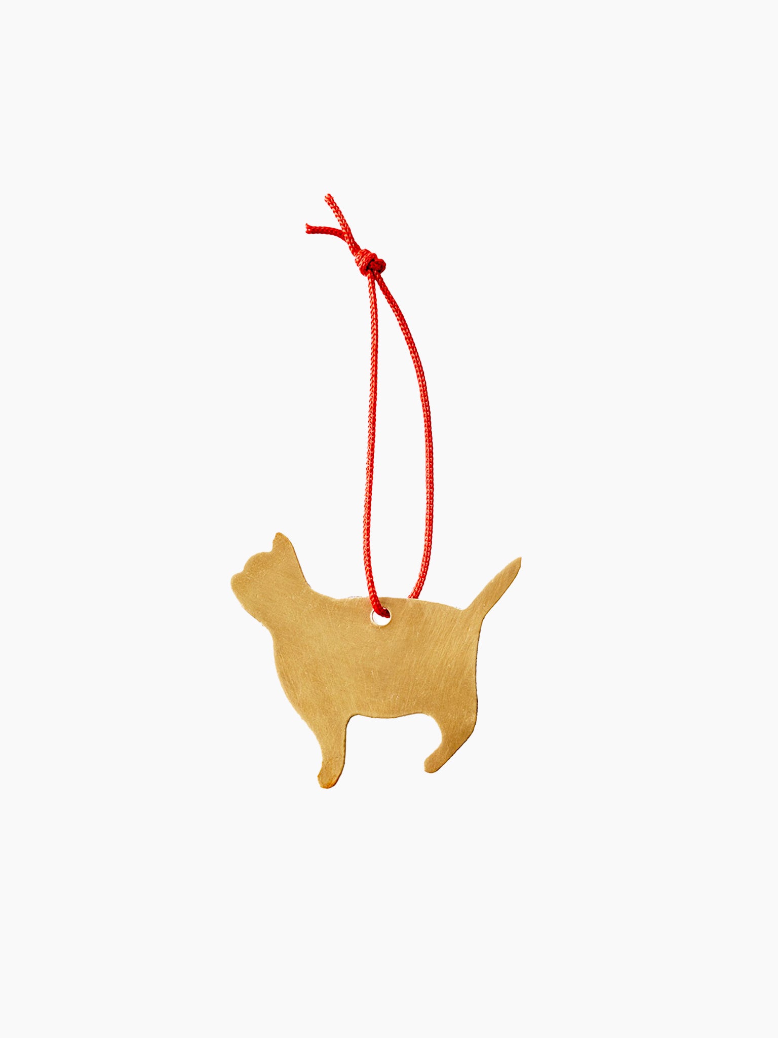 Brass Cat Ornament