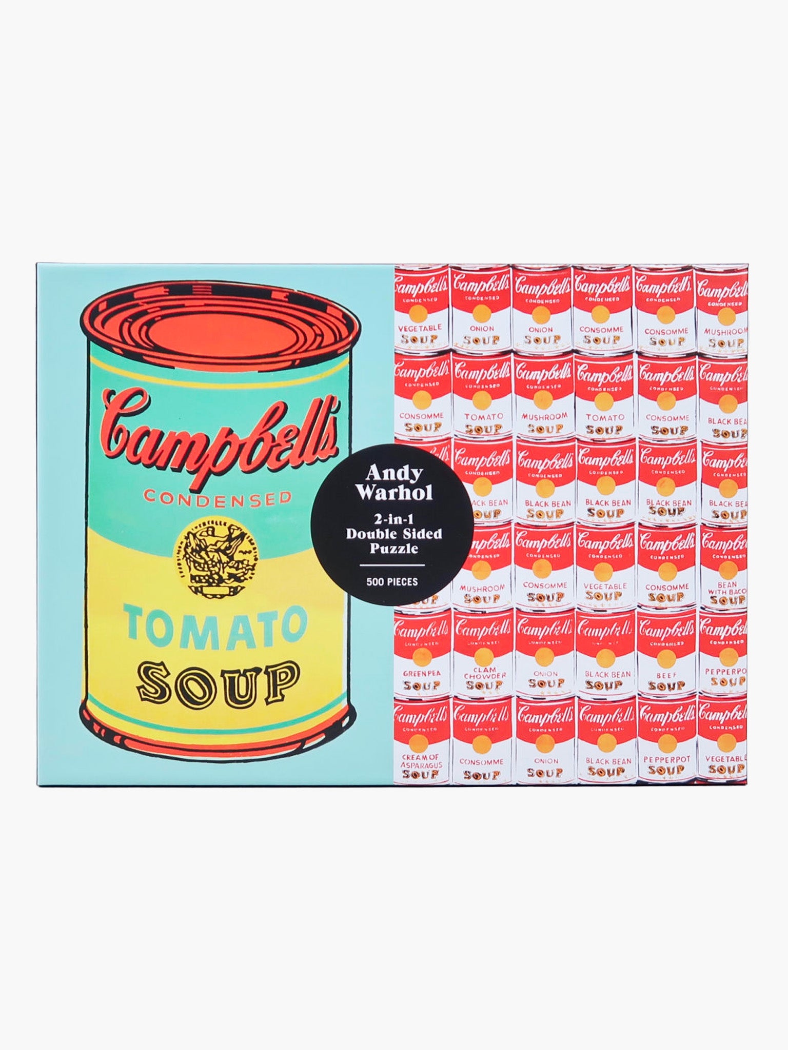 Andy Warhol Double-Sided Soup - 500pcs Puzzle