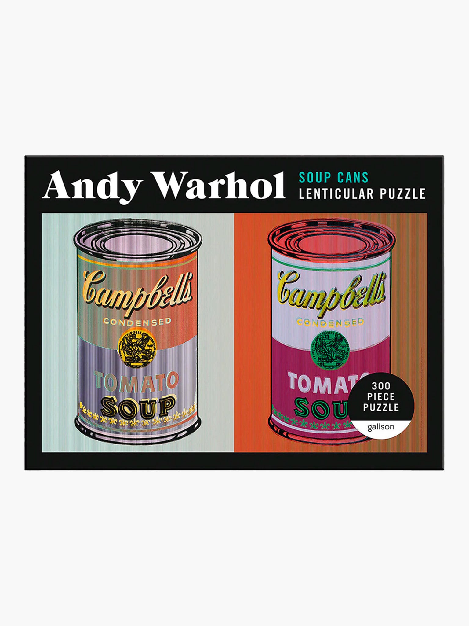 Andy Warhol Lenticular Soup - 300pcs Puzzle