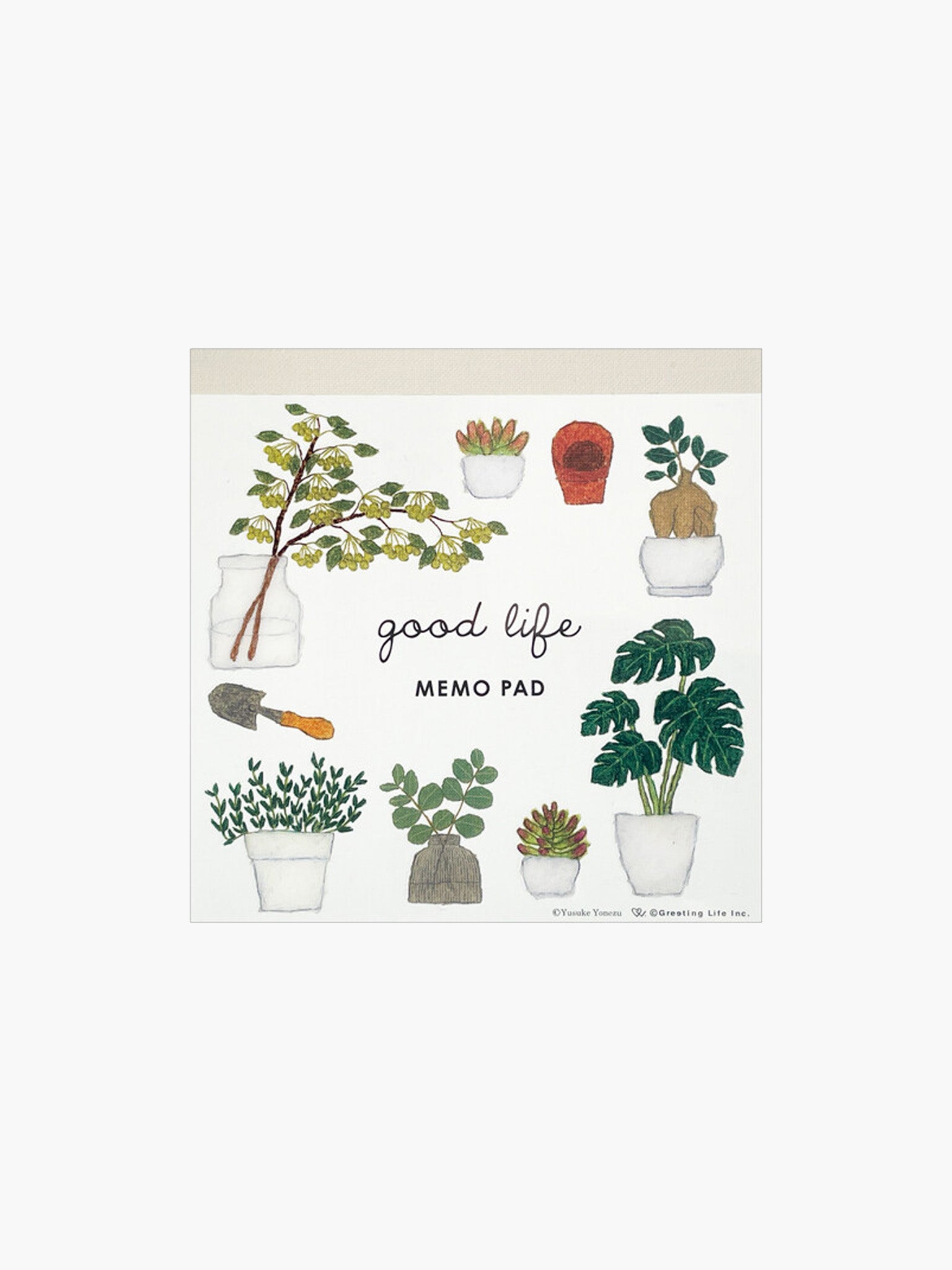 Good Life Memo Pad - Plants