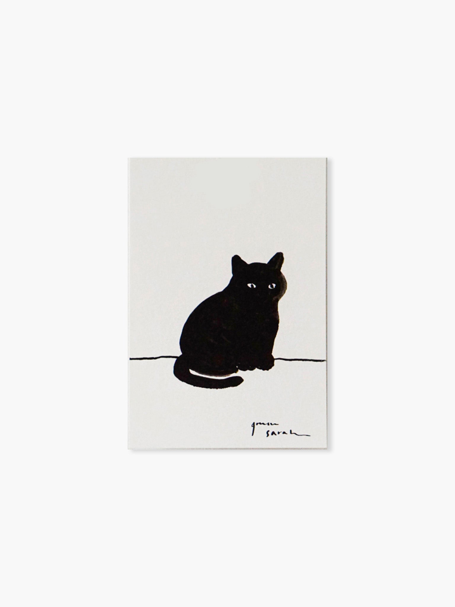 Kitten Postcard by grumsarah