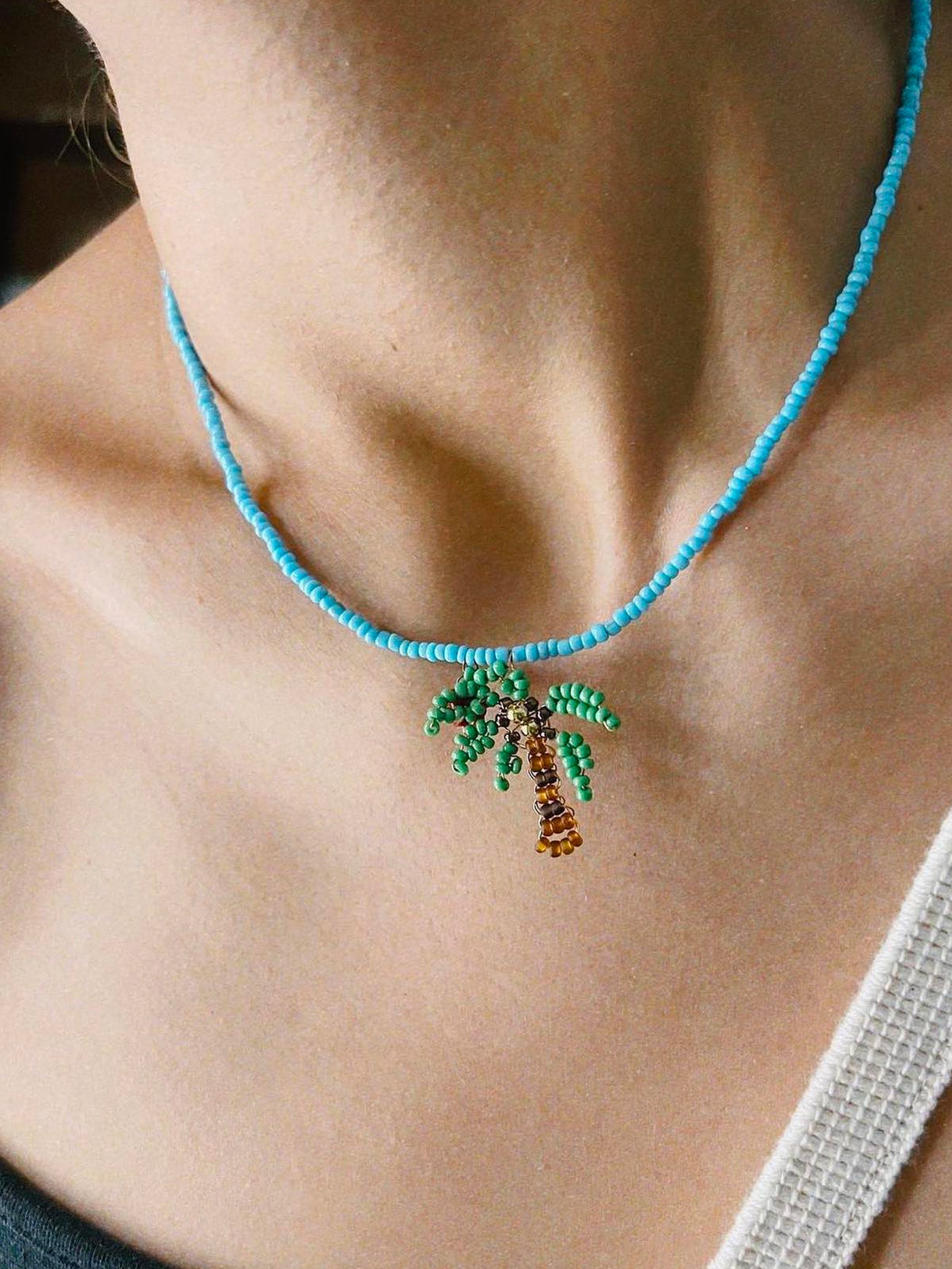 Palm Beach Bead Necklace