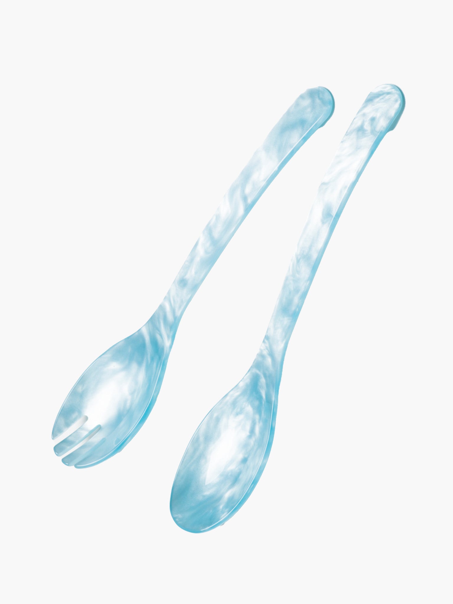 Heim Sohne Salad Servers - Aqua