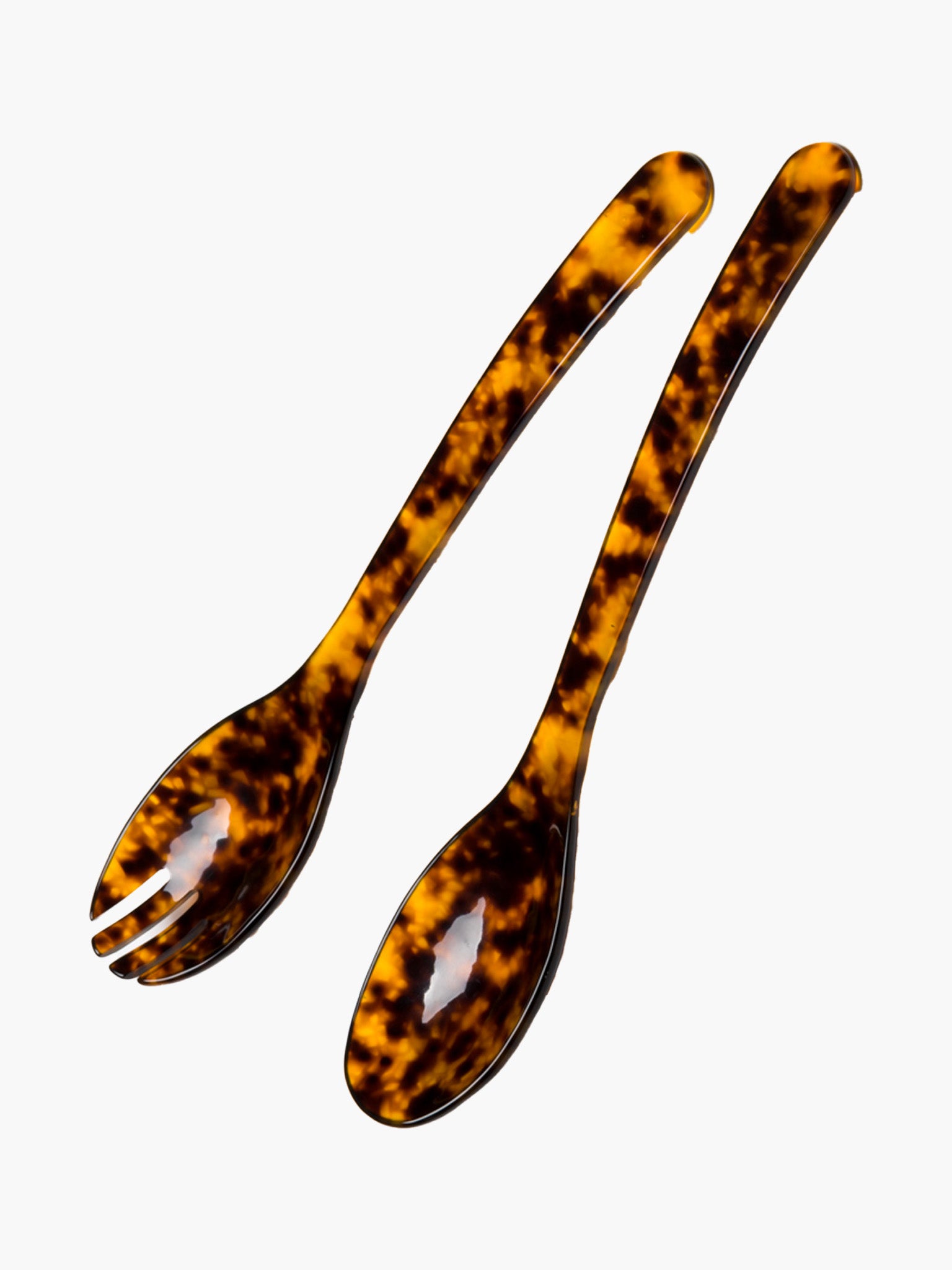 Heim Sohne Salad Servers - Tortoiseshell