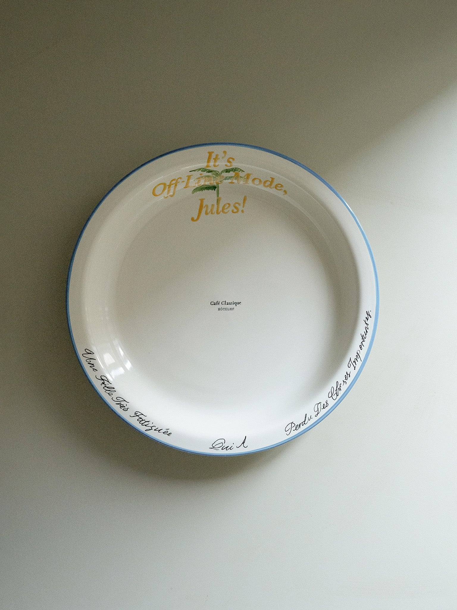 Offline Mode Platter - Linen