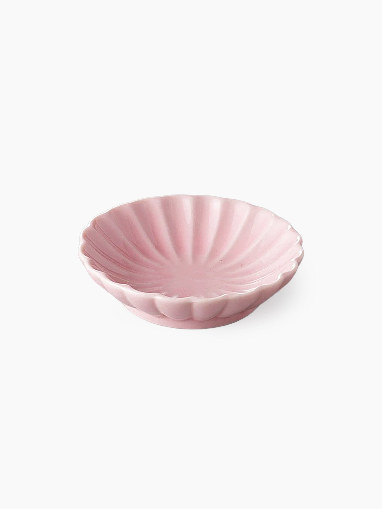 Chrysanthemum Dish - Pink (7.8cm)