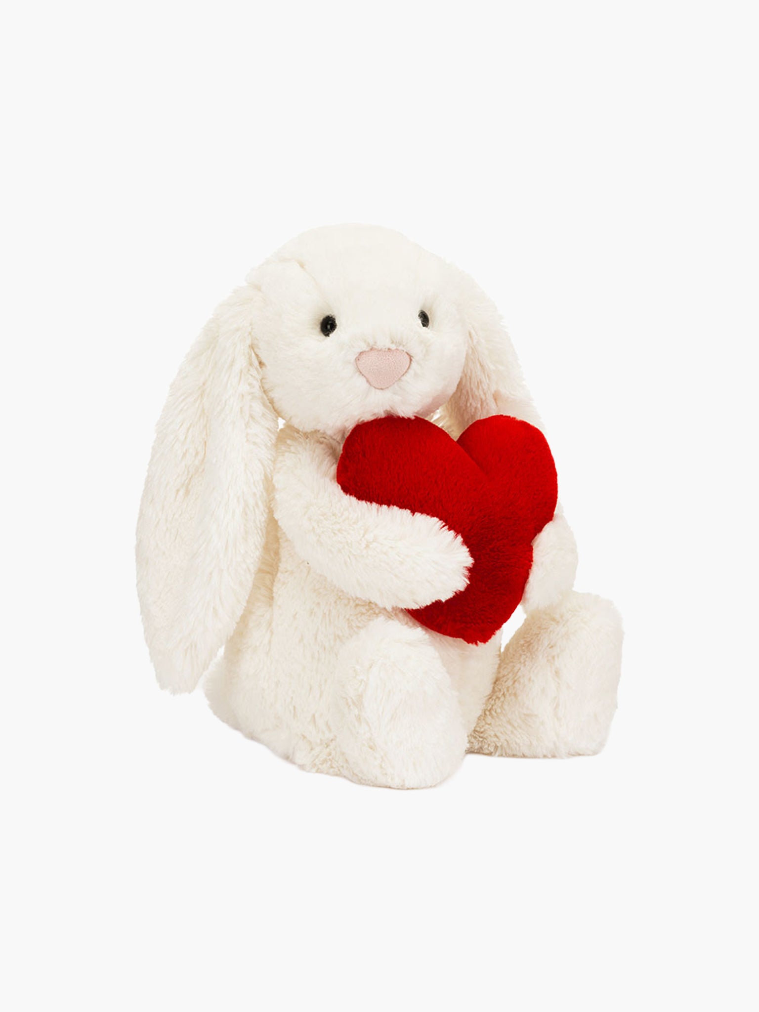 Bashful Red Heart Bunny