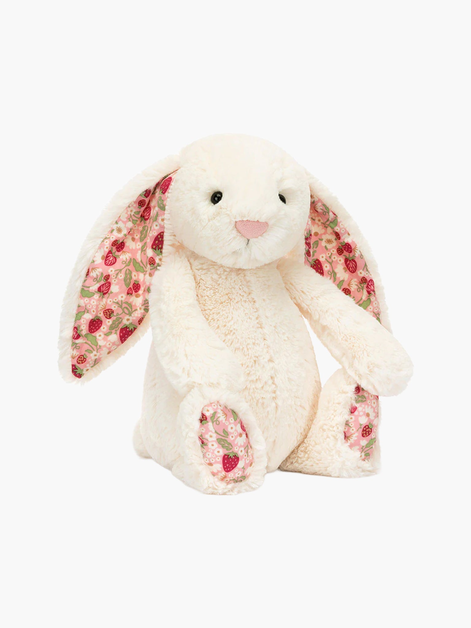 Blossom Bashful Cream Bunny - Berry