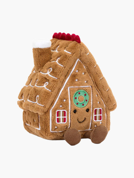 新品　 Amuseable Gingerbread House hands-jellycat-gingerbread-