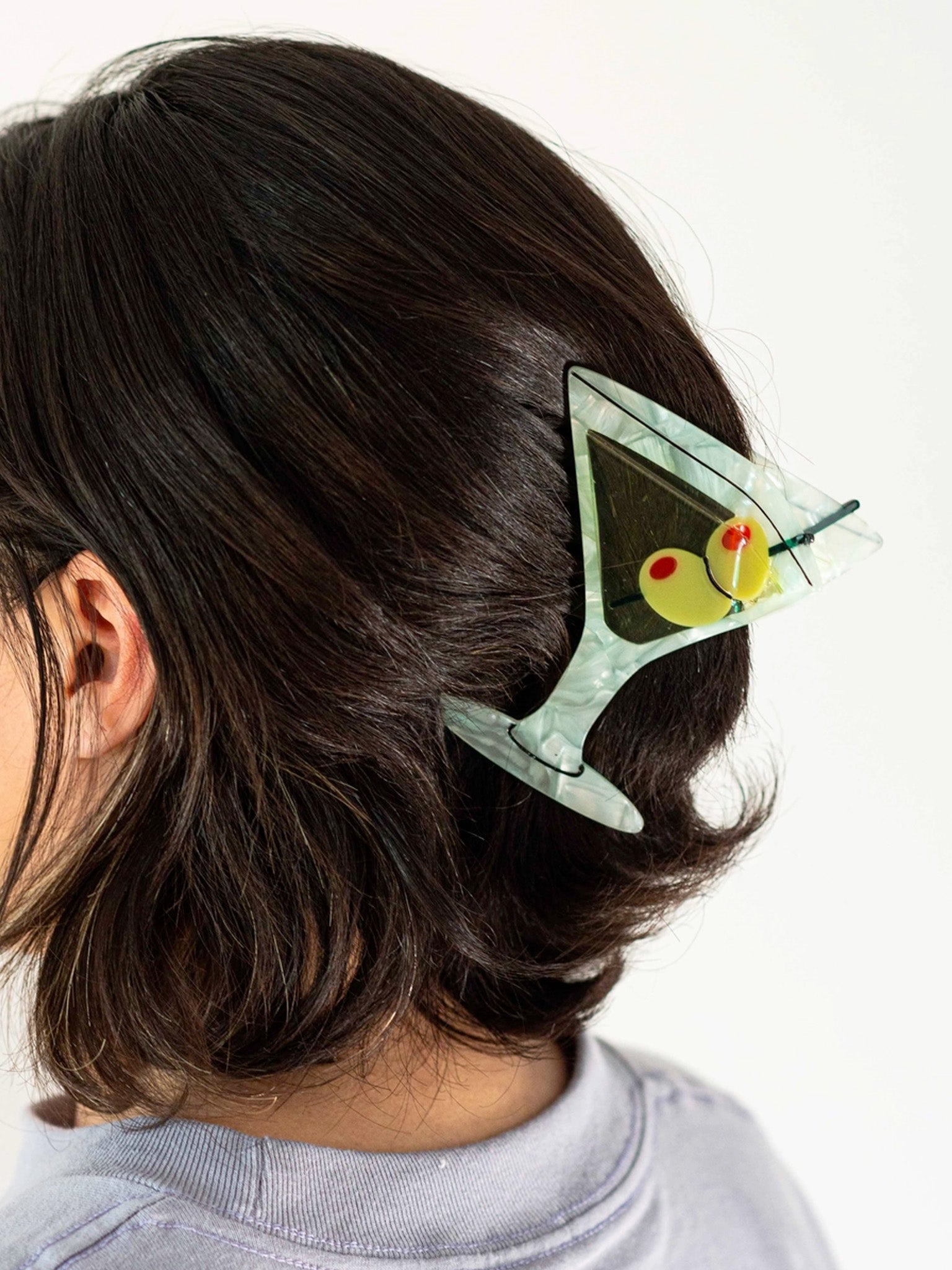 Jumbo Martini Hair Claw – Hands
