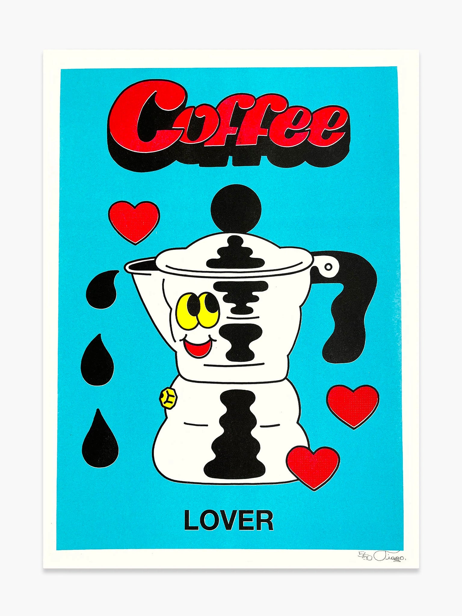 Coffee Lover byTiago Majuelos (A3)