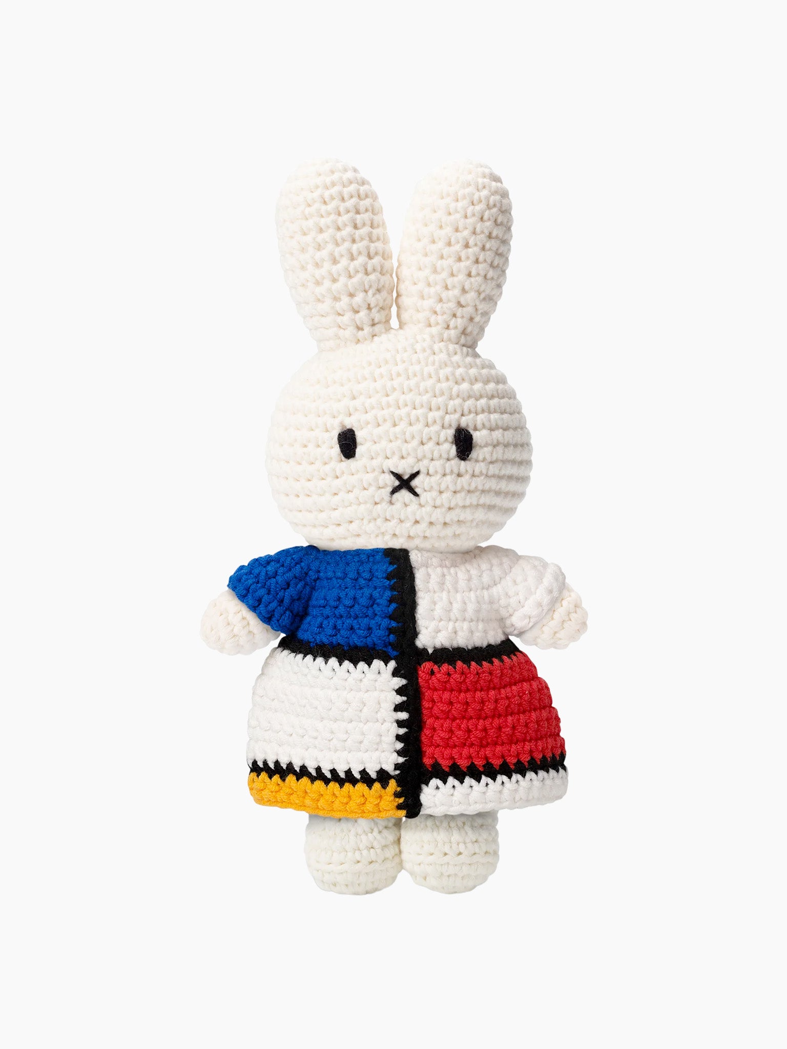 Crochet Miffy Doll - Mondriaan Dress