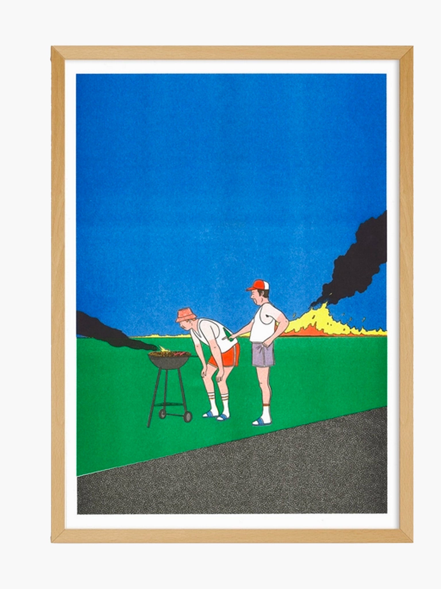 Barbeuc by Simon Bailly (A3)