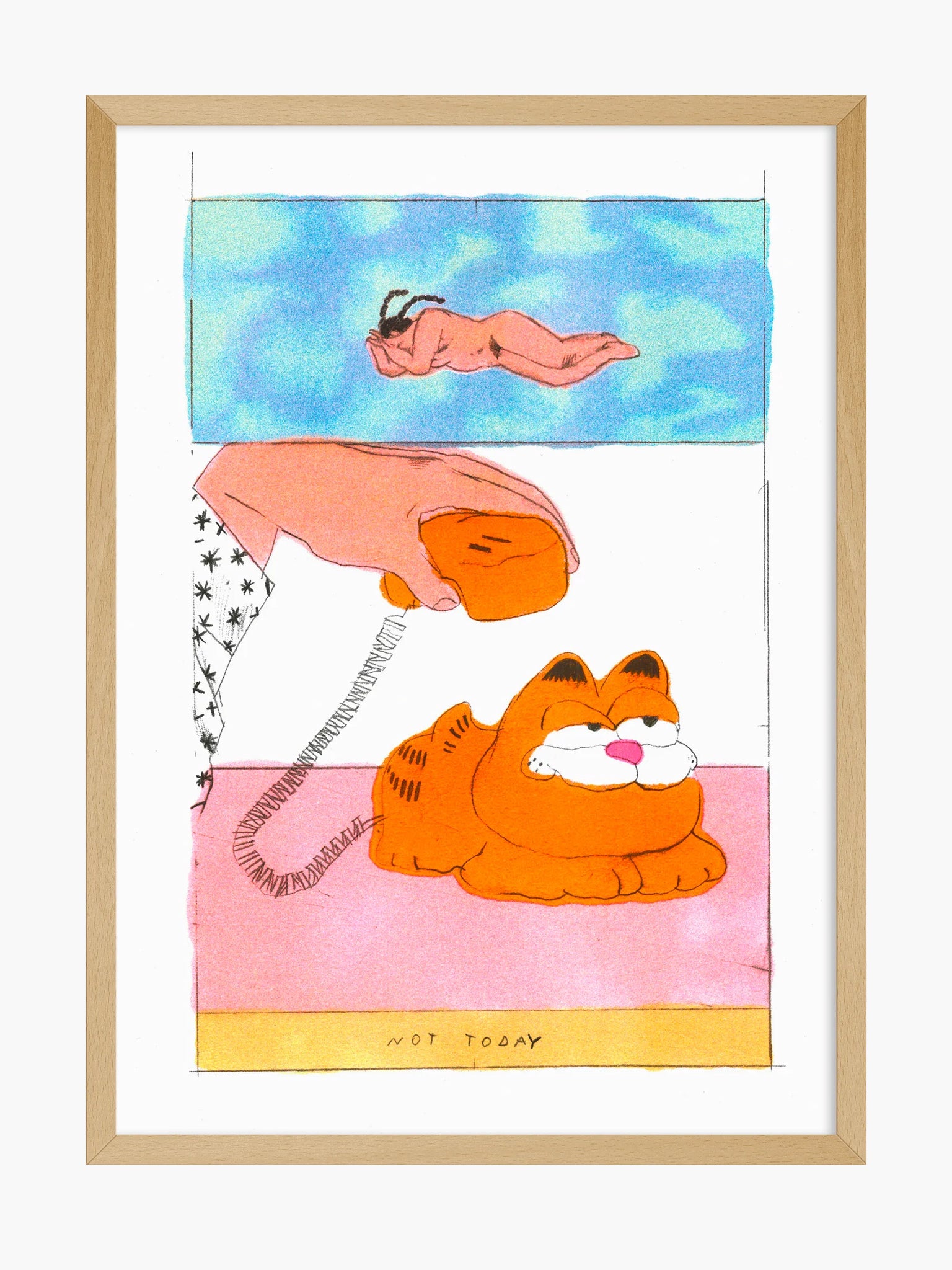 Garfield by Melek Zertal (A3)