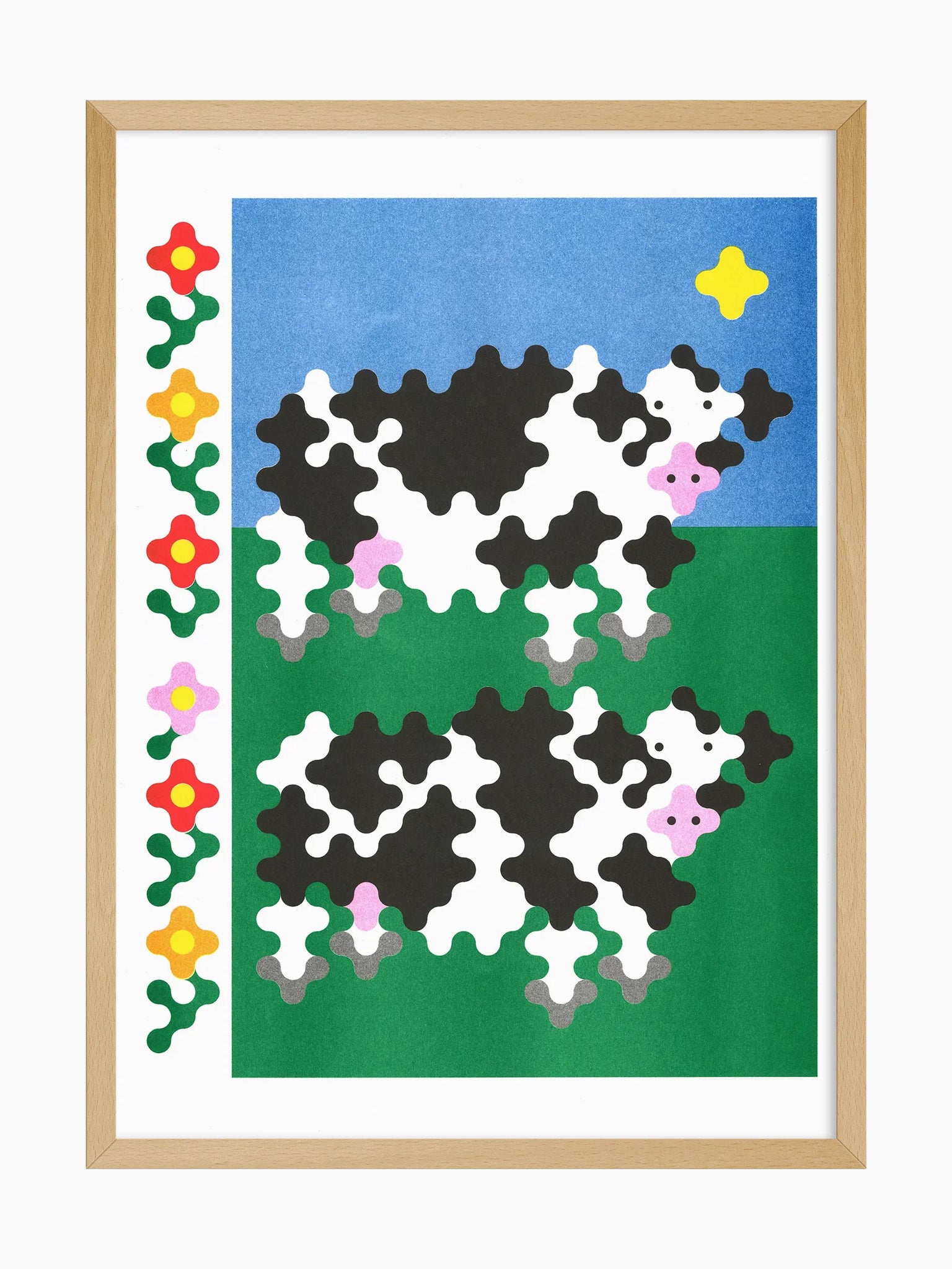 Two cows by Joe O'Donnell (A3)
