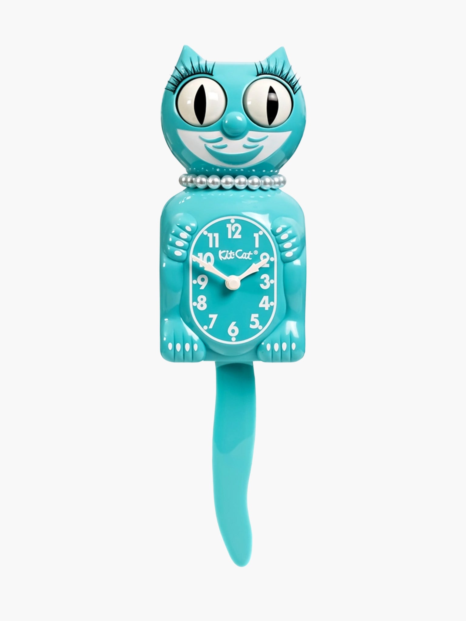 Lady Kit Cat Klock - Turquoise