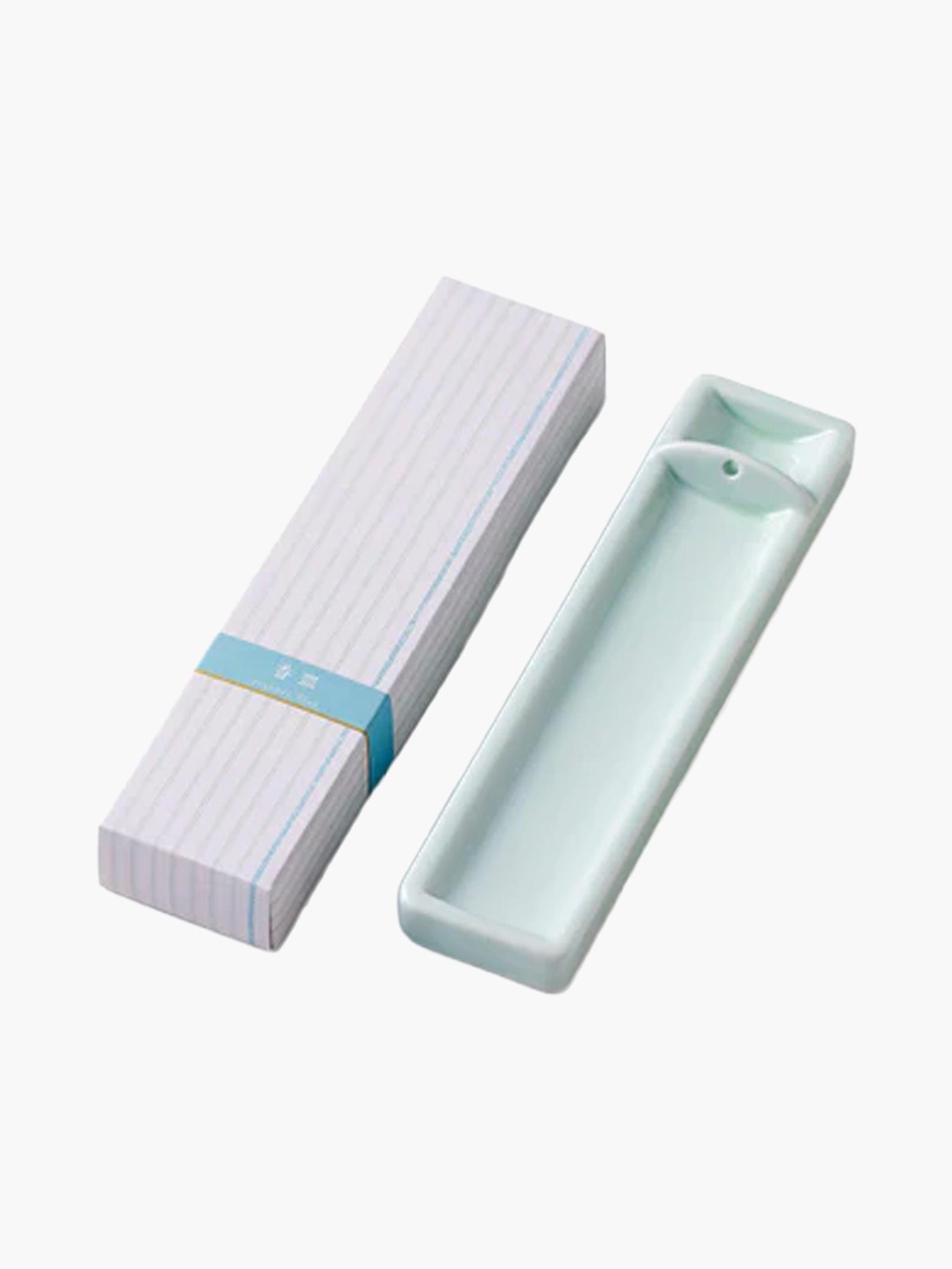 Kousaido Incense Holder - Celadon Green